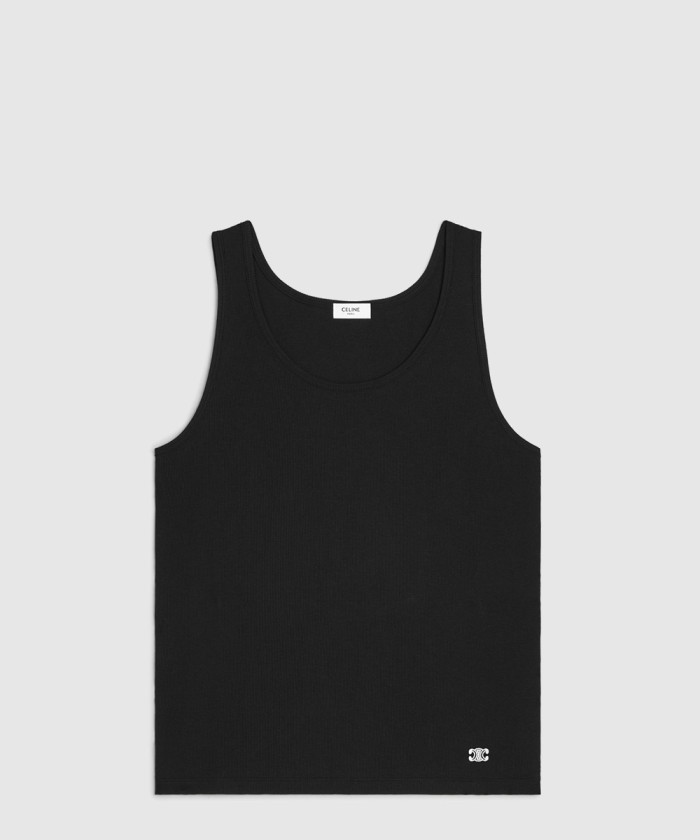 셀린느 트리오페 슬리브리스 티셔츠 2X3653