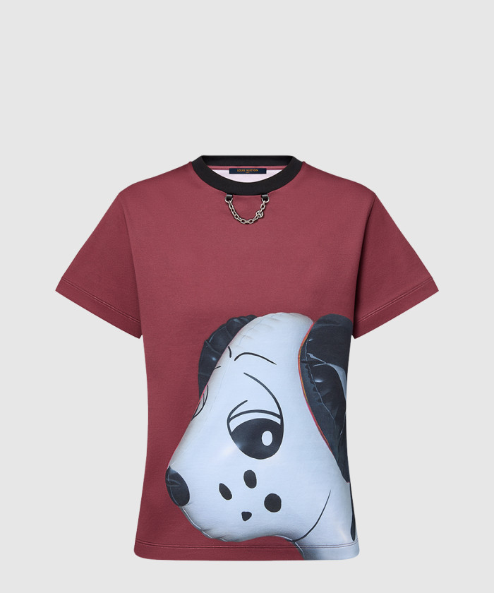 루이비통 스포티 도그 티셔츠 1AFTRM