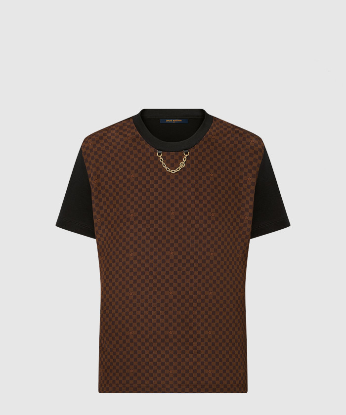 루이비통 마이크로 다미에 인서트 티셔츠 1AFPFT