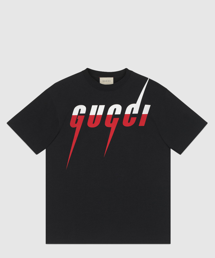 구찌 블레이드 프린트 티셔츠 565806