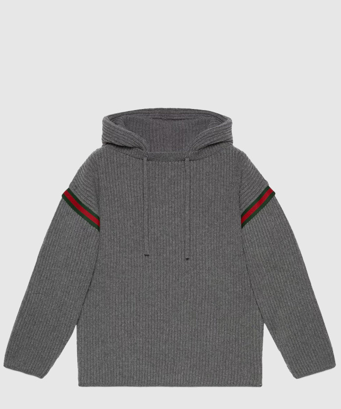 구찌 양모는 스웨트 셔츠 758112