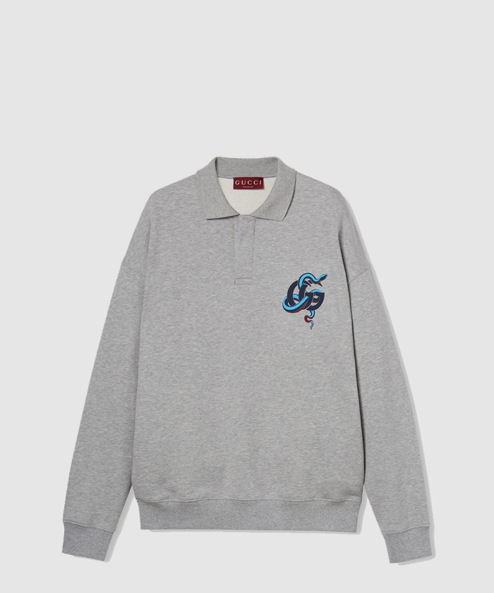 구찌 셀렉션 프린트 코튼 스웨트셔츠 816320