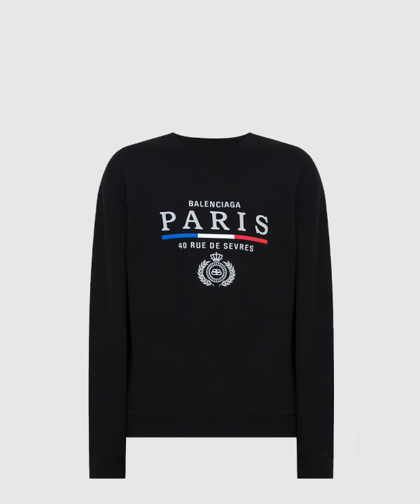 발렌시아가 플라워 코튼 톱