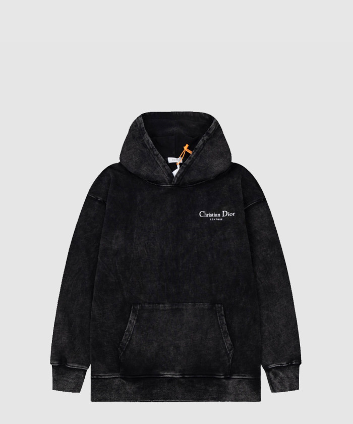 디올 워시드 쿠튀르 후드 스웨트셔츠 513J6