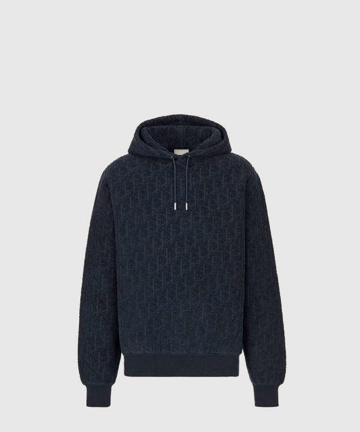 디올 캐주얼 핏 후드 스웨트셔츠 113J6