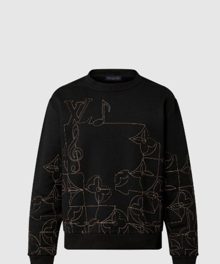 루이비통 코튼 시그니처 크루넥 1AAT62