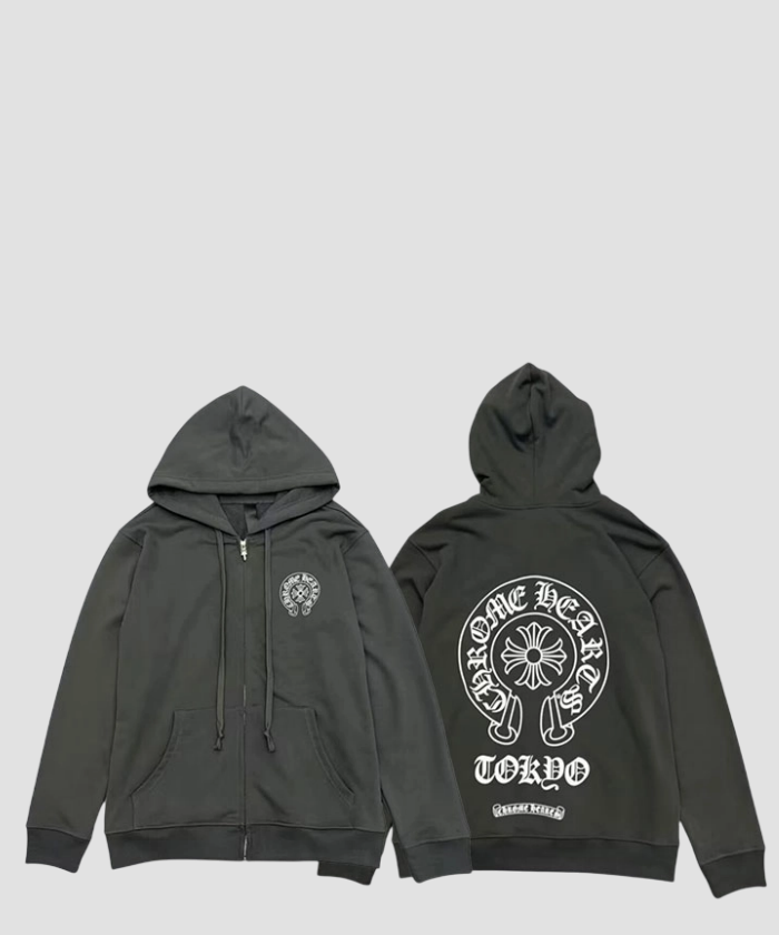 크롬하츠 홀스슈 후드집업