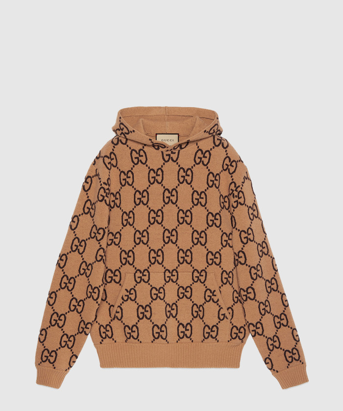 구찌 GG 울 후드 스웨트셔츠 770582