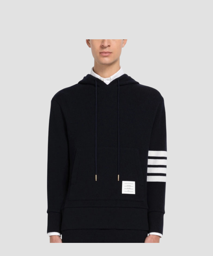 톰브라운 캐시미어 와플 4바 후드