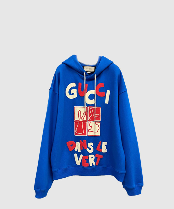 구찌 로고 후드 긴팔 726470