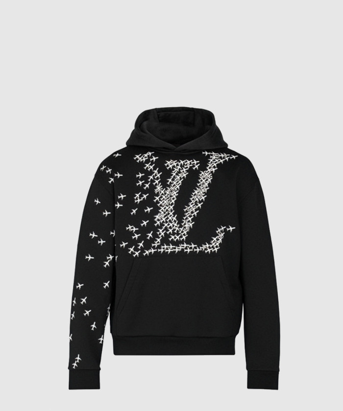 루이비통 코튼 저지 후디 1A5WAX