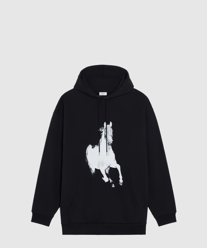 셀린느 홀스 오버 후드 스웨트셔츠 2Y9016