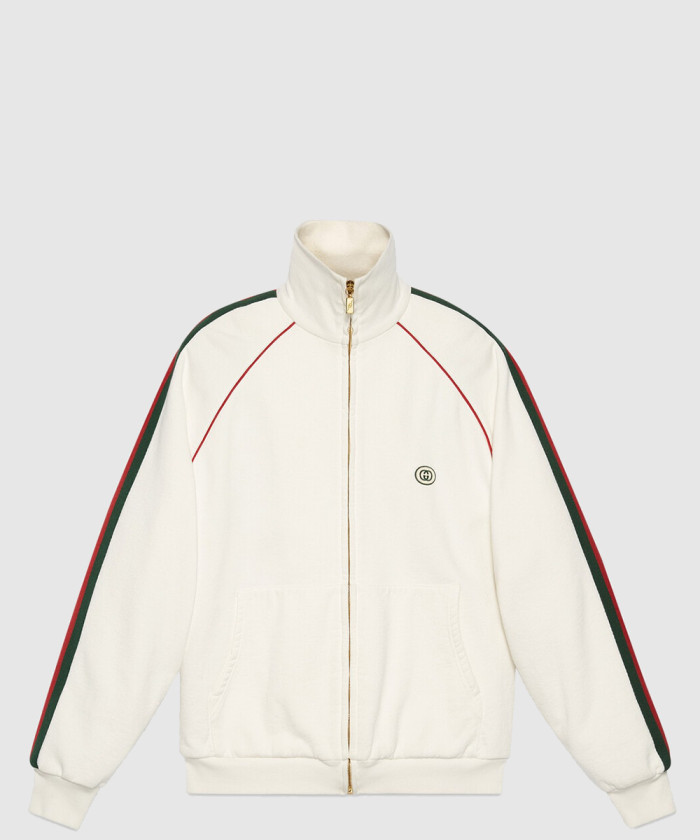 구찌 저지 집업 스웨트셔츠 625405