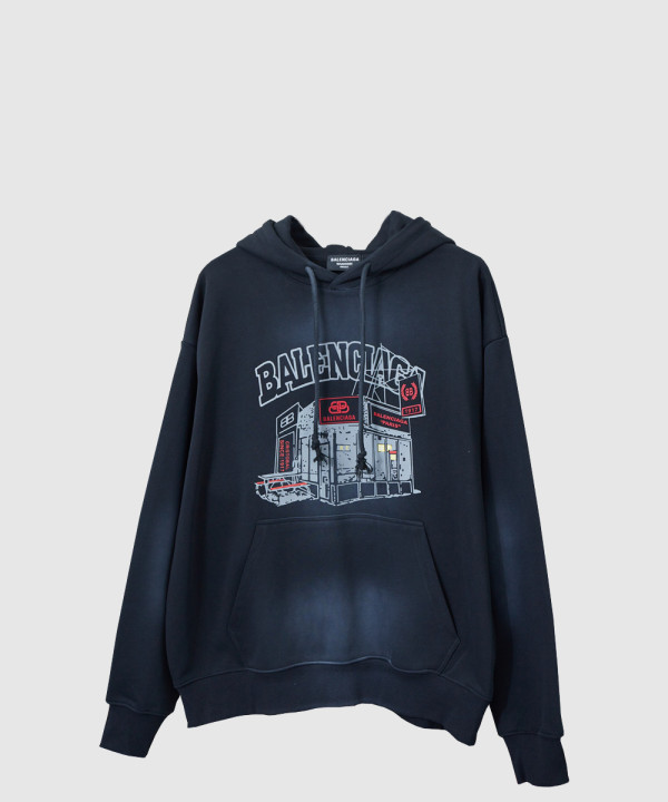 발렌시아가 스웨트셔츠 탑