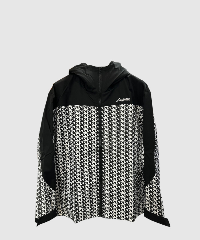 루이비통 투톤 패딩 후드 블루종 1AAT2L