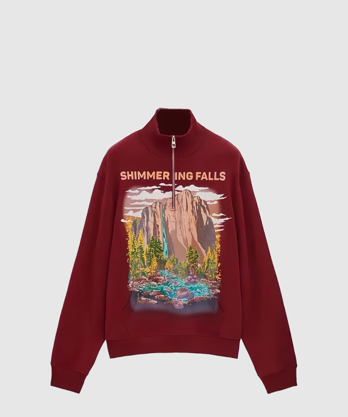 로에베 하프 지퍼 맨투맨