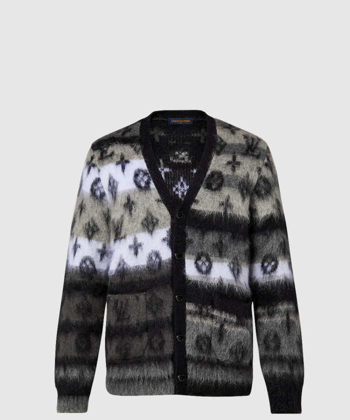 루이비통 모노그램 모헤어 가디건 1AF342