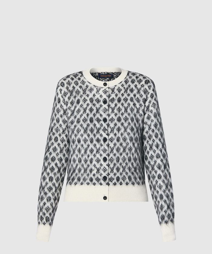 루이비통 모노그램 브러시드 니트 가디건 1AGBYP