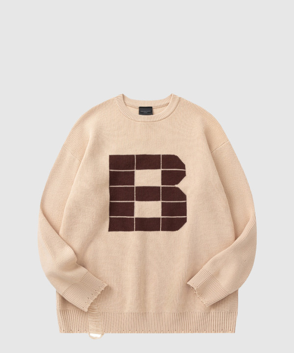 발렌시아가 캠페인 스웨터