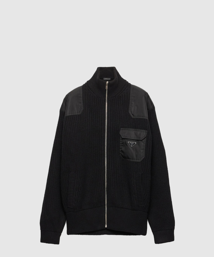 프라다 울 가디건 UMG335