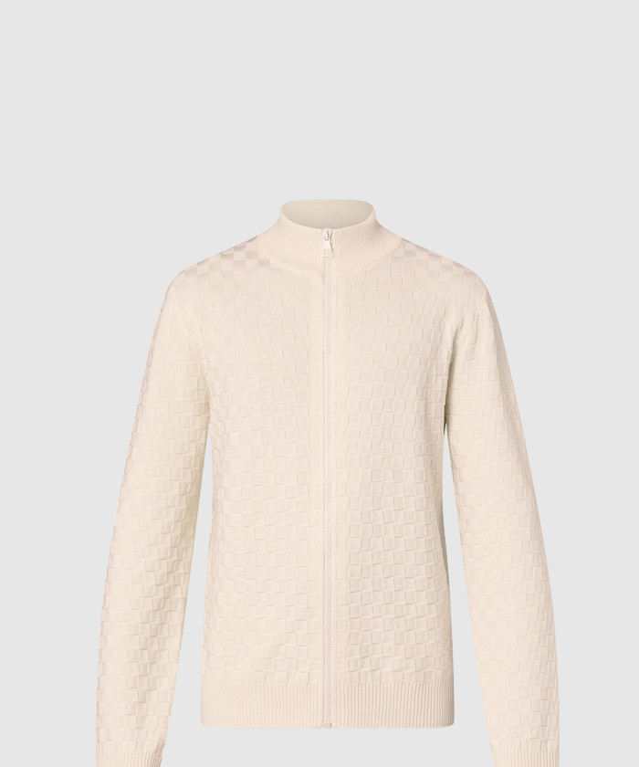 루이비통 다미에 울 집스루 가디건 1AF520