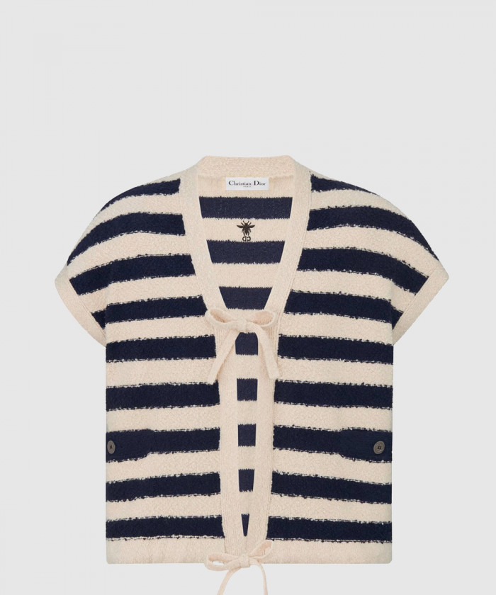 디올 마리니에르 반소매 가디건 424G1