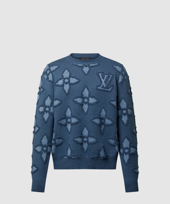 루이비통 텍스처드 코튼 크루넥 1AGJRE