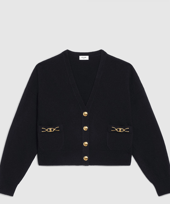 셀린느 구르메트 가디건 헤리티지 캐시미어 2A87T3