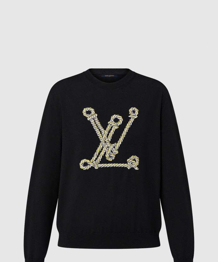 루이비통 그래픽 테크니컬 니트 풀오버 1AFLWN