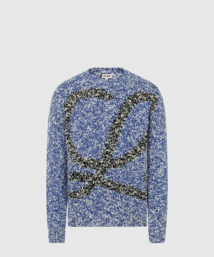 로에베 아나그램 스펙클 울 니트