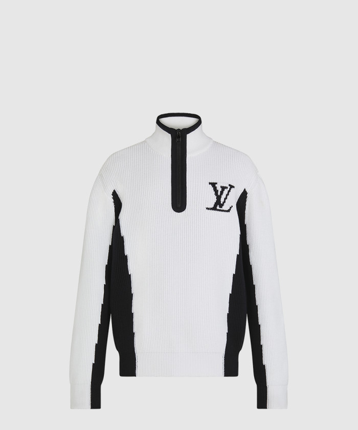 루이비통 투톤 하이 넥 위드 하프 집 1A8WS4