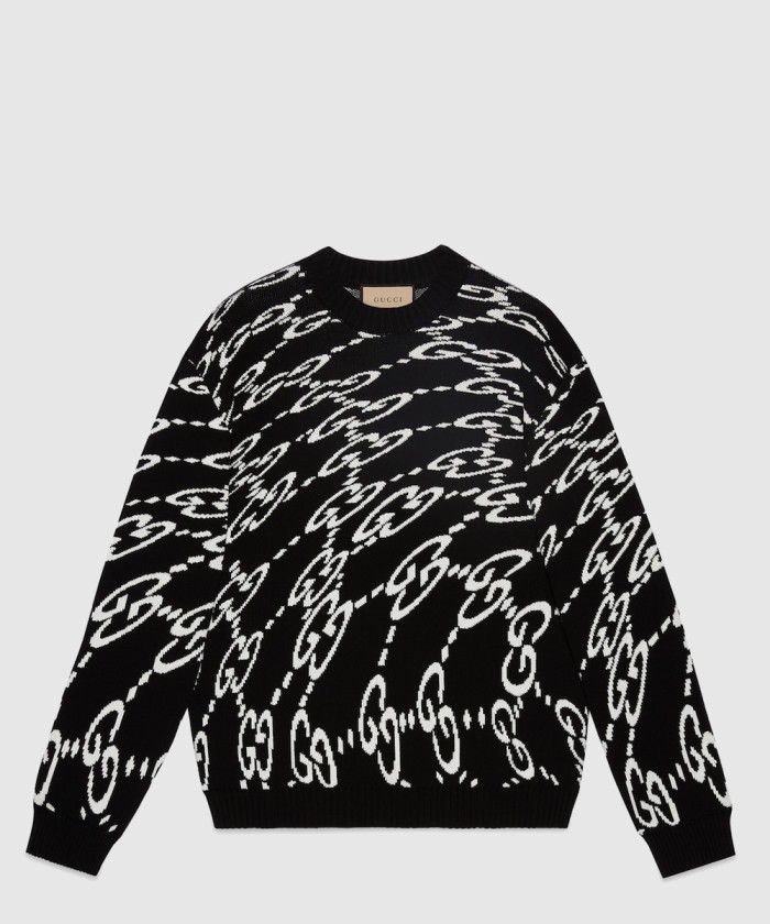 구찌 웨이브 GG 코튼 점퍼 780637