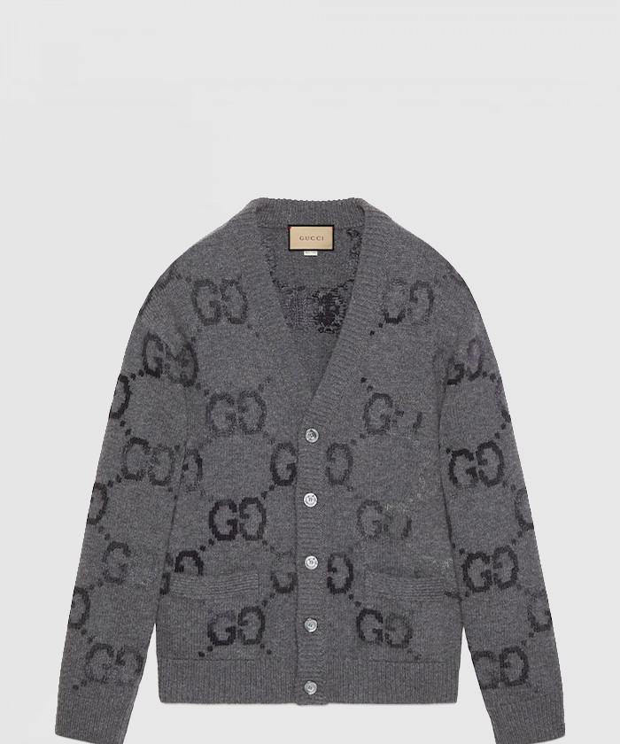 구찌 GG 인타르시아 울 가디건 770507