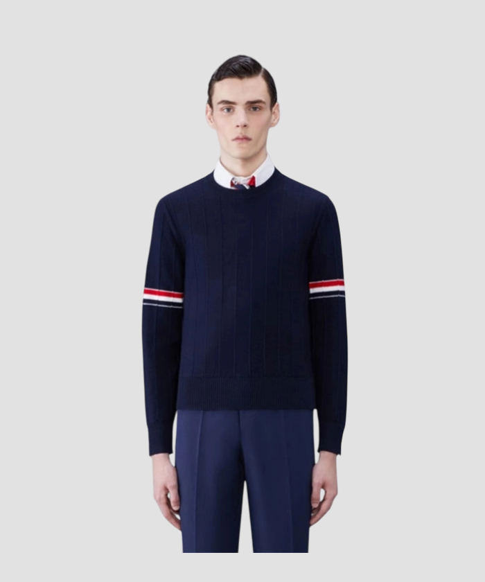 톰브라운 울 릴랙스 풀오버