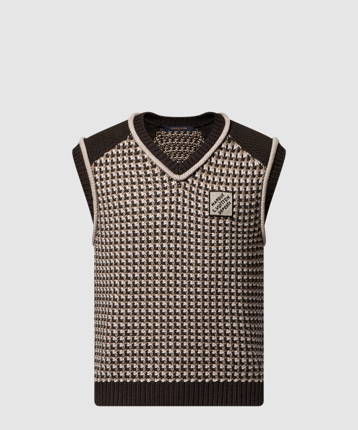 루이비통 자카드 코튼 베스트 1AHC39