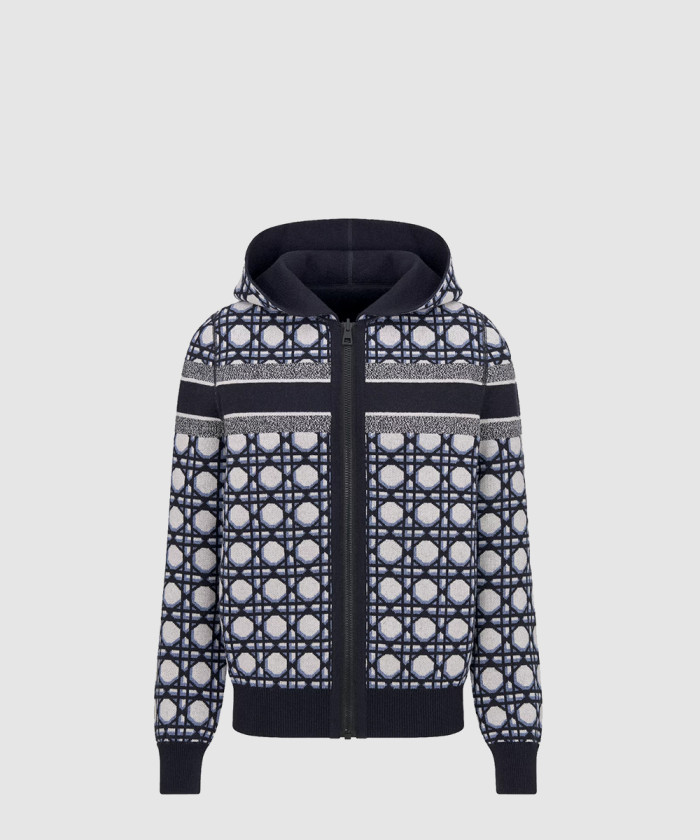 디올 리버서블 후드 지퍼 가디건 454G1