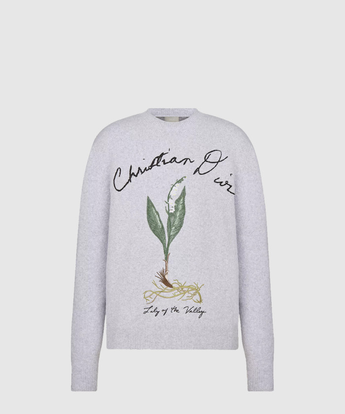 디올 은방울꽃 스웨터 493M6