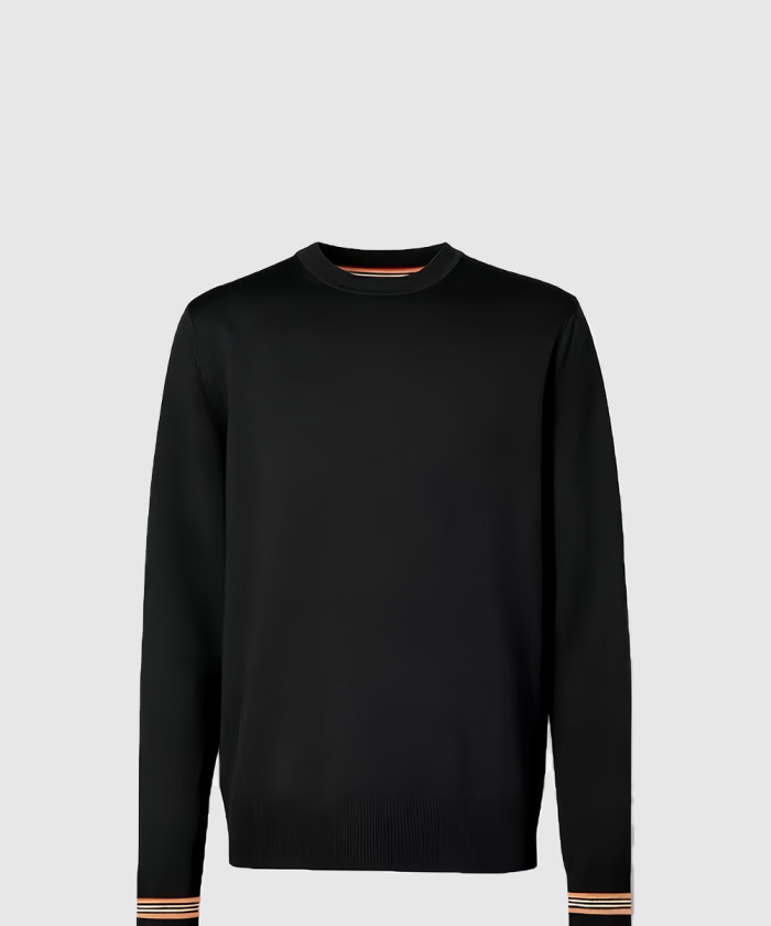 버버리 울 크루넥 스웨터 80332011