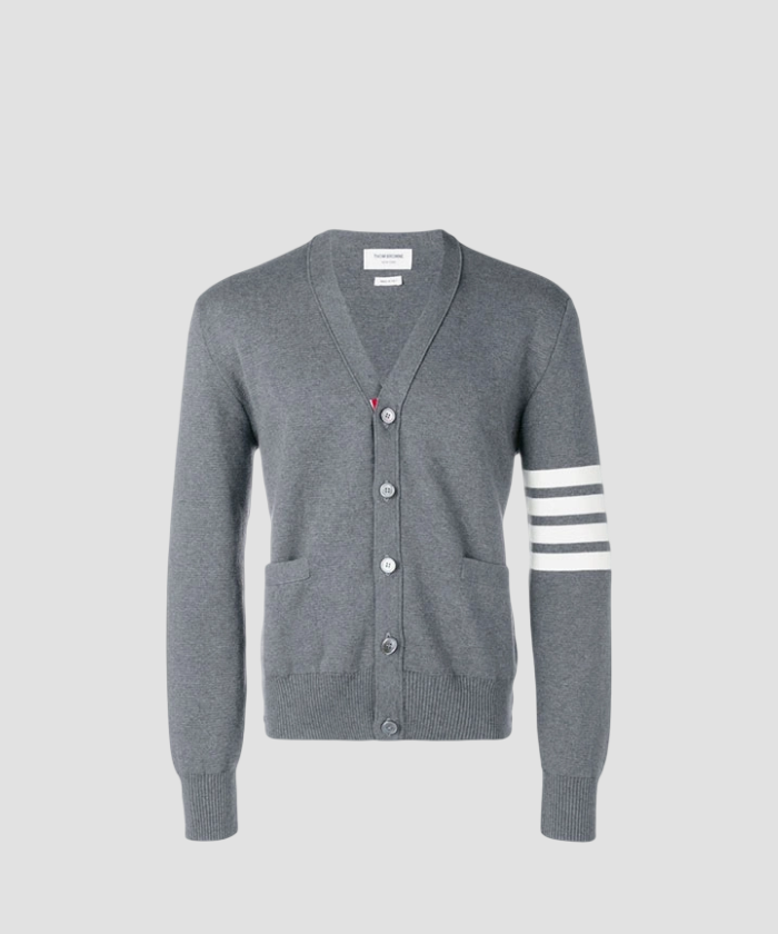 톰브라운 4바 가디건 그레이