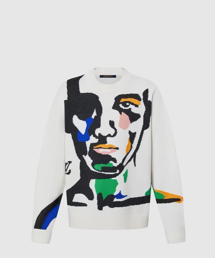 루이비통 초상화 인따르시아 캐시미어 울 니트 스웨터 1ABXY7