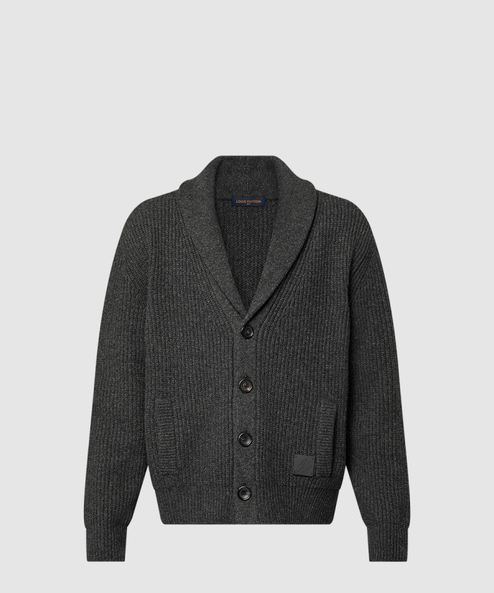 루이비통 캐시미어 블렌드 숄 칼라 가디건 1AFWBQ