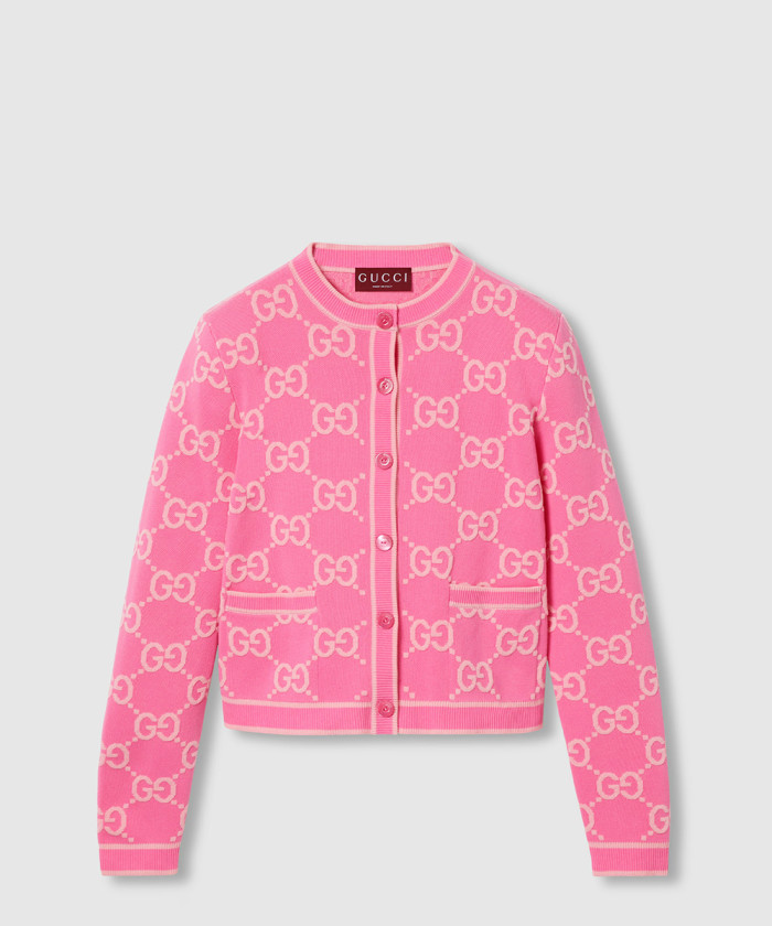 구찌 GG 코튼 자카드 가디건 743319