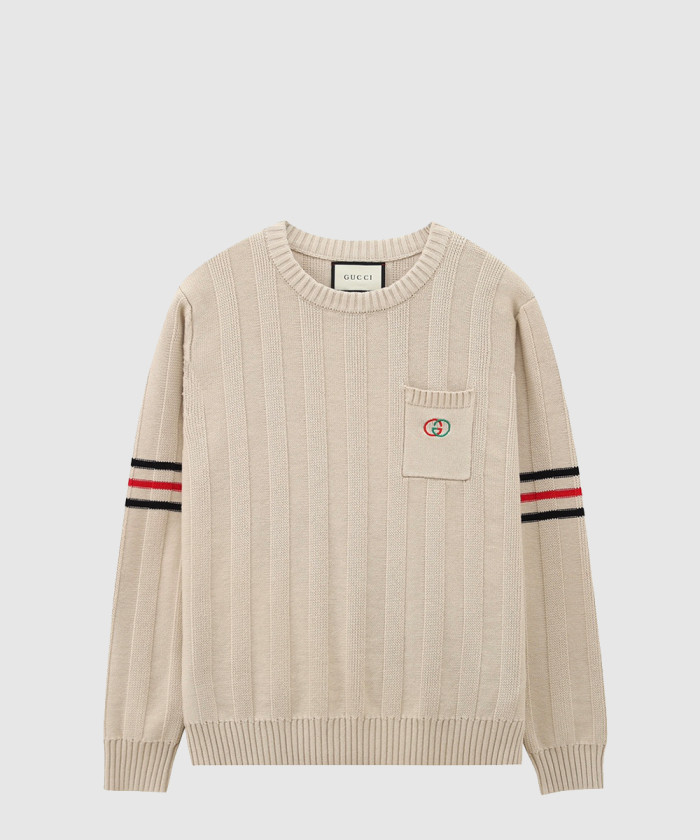 구찌 인터로킹 GG 니트 코튼 스웨터 626068