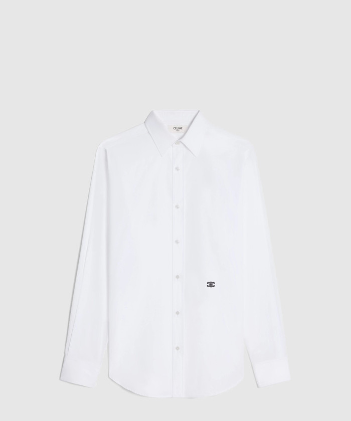 셀린느 루즈 셔츠 코튼 포플린 2C9830