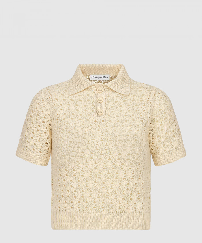 디올 매크로까나쥬 폴로 셔츠 414S1