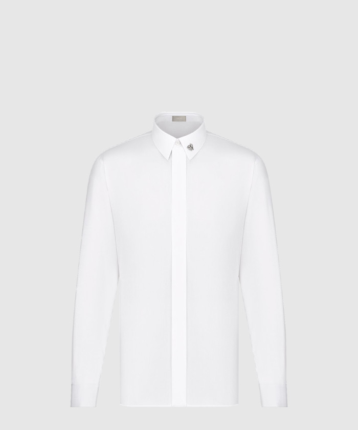 디올 꿀벌 주얼리 자수 셔츠 013C5