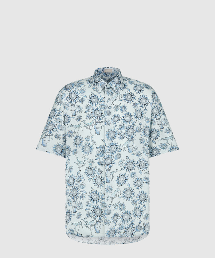 디올 AND HYLTON NEL 쇼트 슬리브 셔츠 493C5