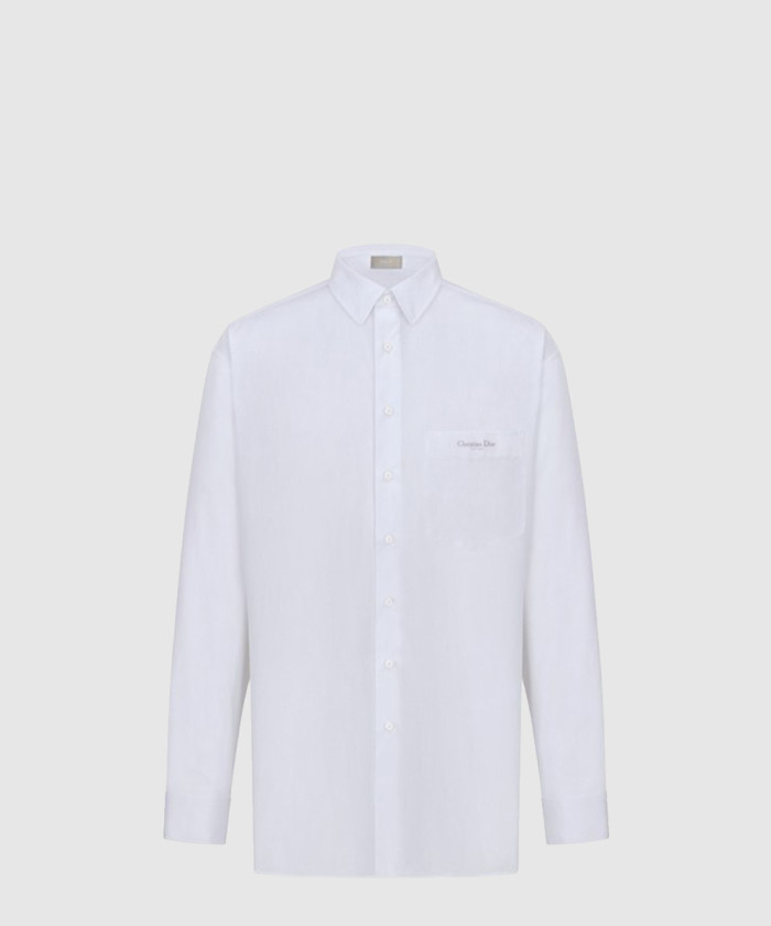 디올 코튼 포플린 셔츠 243C5