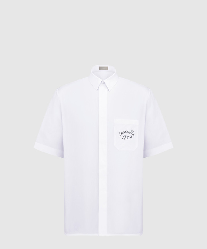 디올 핸드라이팅 반소매 셔츠 493C5