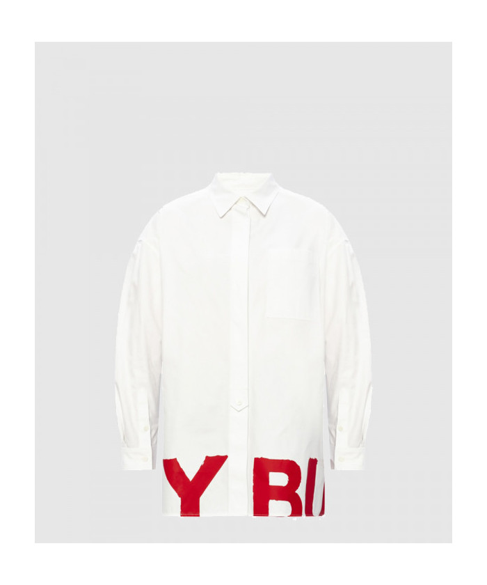 버버리 코튼 로고 셔츠 80381431